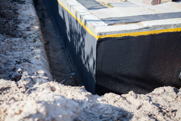 Residential Emergency Waterproofing installation at a Folsom, NJ home by SJ Waterproofing Pros